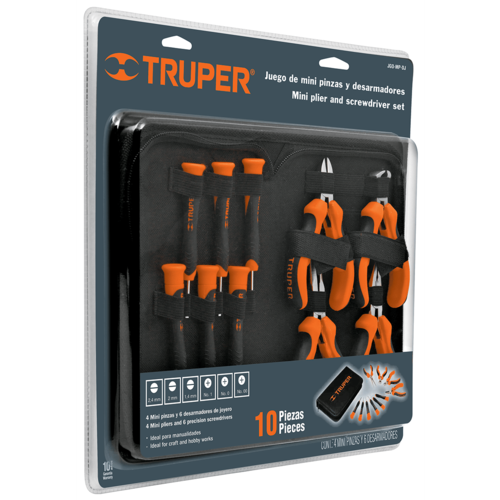 סט פליירים ומברגים (מיני) TRUPER