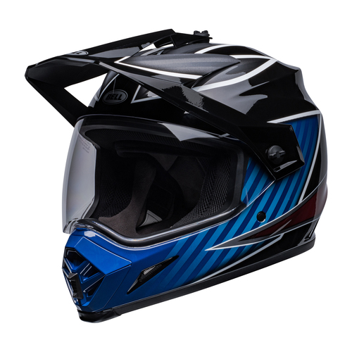קסדה דו שימושית בל שחור / כחול / אדום - BELL MX-9 ADV MIPS 