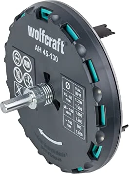 מתקן למקדחה ליצירת חורים Wolfcraft וולפקראפט