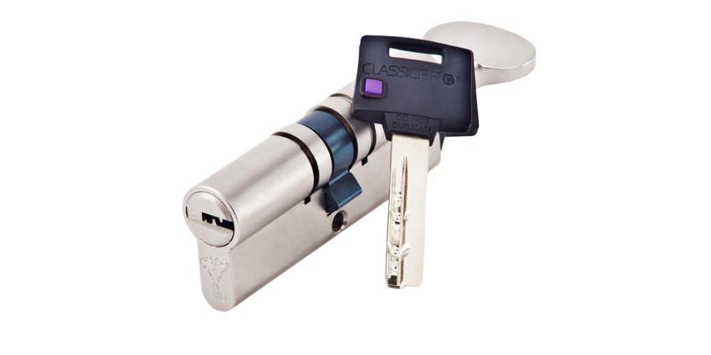 צילינדר MTL400  לשון 66 מ"מ כפתור לדלת Mul-t-lock