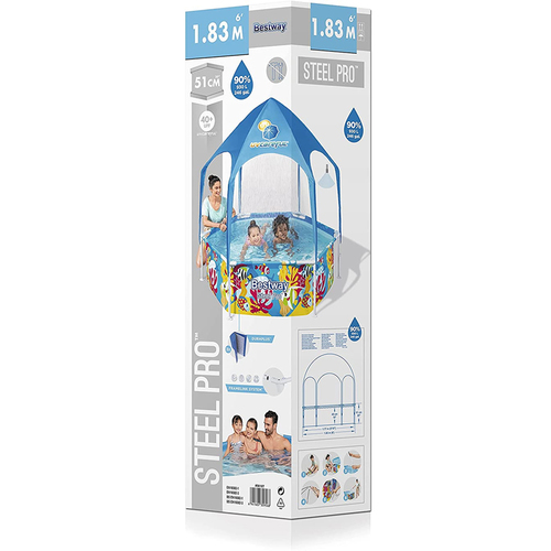 בריכת BESTWAY במידות 183X51 ס