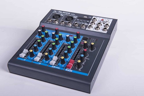 מיקסר 4 ערוצים AB4 עם BLUETOOTH מבית QL Milano