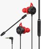 אוזניות גיימינג In-Ear דגם Dragon GPDRA-IGH10 - צבע שחור/אדום