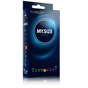 10 קונדומים MY.SIZE Pro רוחב 57 תוצרת גרמניה