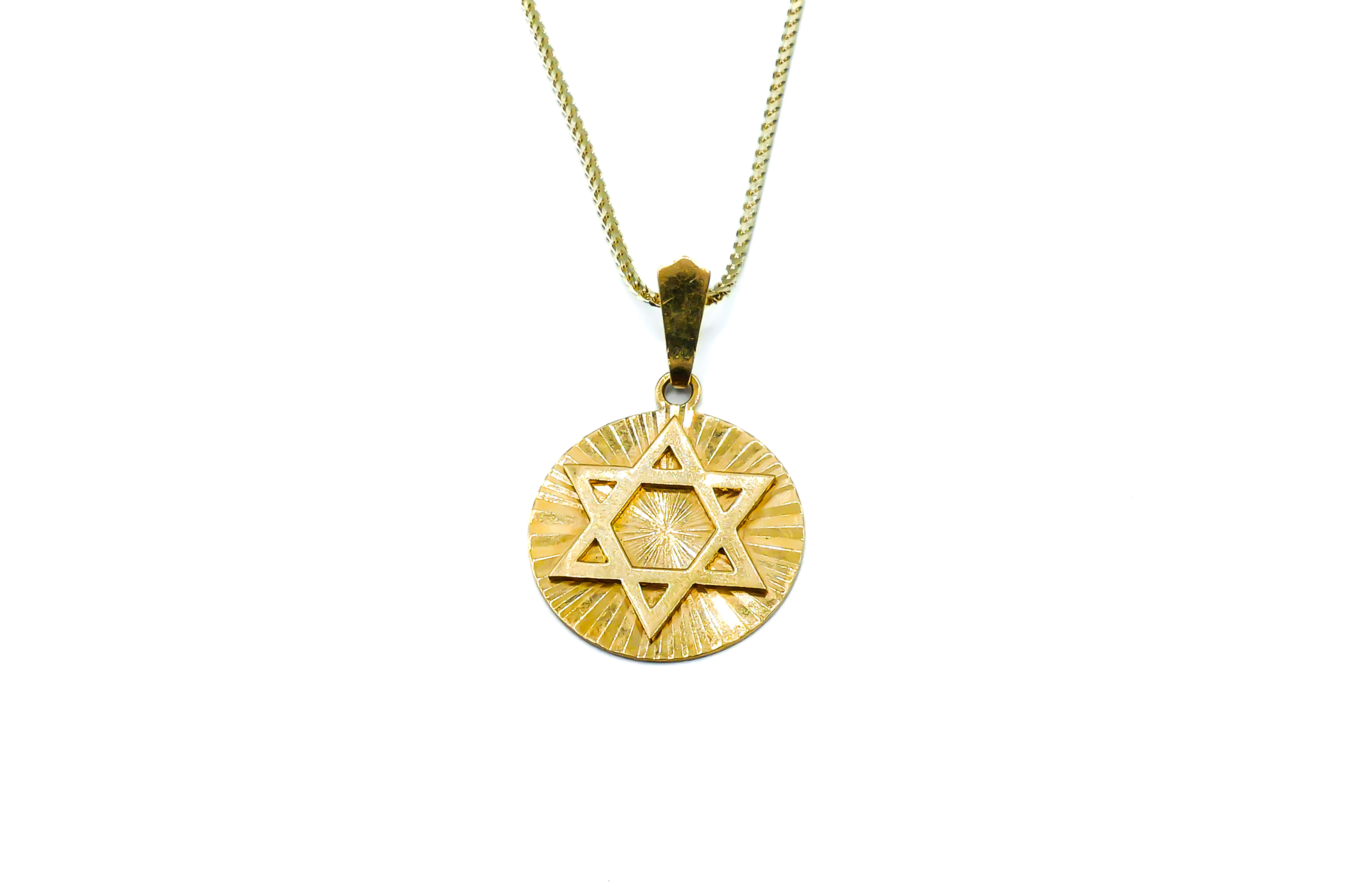 תליון ענתיקה מגן דוד