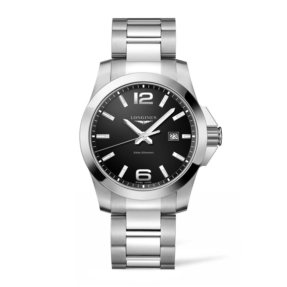 שעון LONGINES קוורץ יוקרתי לגבר (43 ממ)