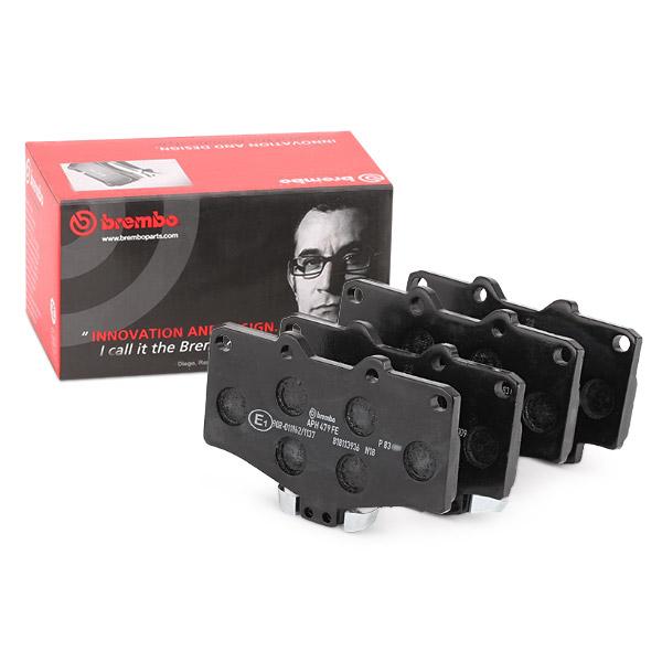 ‏רפידות בלם קדמיות Brembo | ‏טויוטה היילקס 4X4, 4X2 | ‏P83009