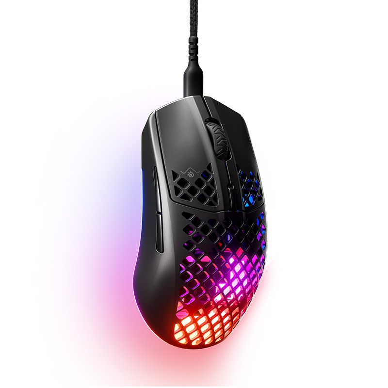 עכבר גיימינג עם חיישן אופטי SteelSeries Aerox 3 