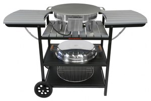 עגלת מטבח קיץ ELECTRIC גריל חשמלי 2200W + מגש צלייה 48 ס"מ 