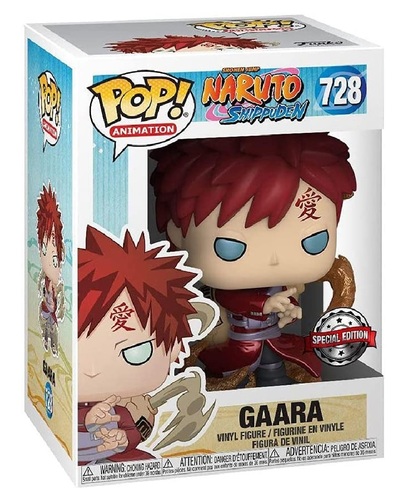 בובת פופ: Naruto Gaara Metallic (Special Edition) - גאארה מטאליק מנרוטו 