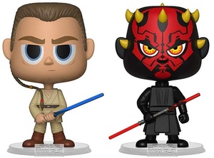 זוג בובות פופ: Darth Maul & Obi Wan Kenobi - דארת