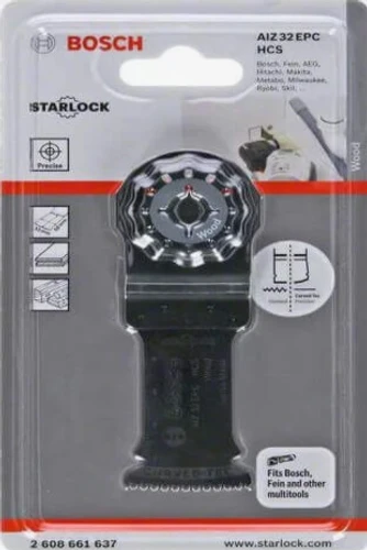 להב מספק חיתוכים מדויקים בעץ BOSCH Starlock AIZ 32 EPC