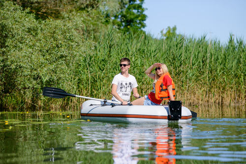 סירה מתנפחת מגומי קוליברי ל 2 אנשים KOLIBRI K-260T ✮