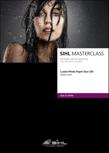 גליל נייר הדפסה Sihl Metallic Pearl High Gloss 290g A4
