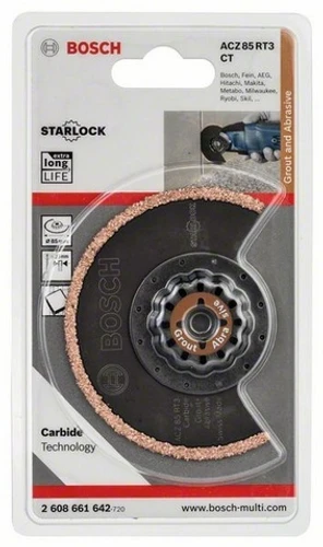 להב מסור חצי עגול Carbide-RIFF ‏BOSCH ACZ 85 RT3 