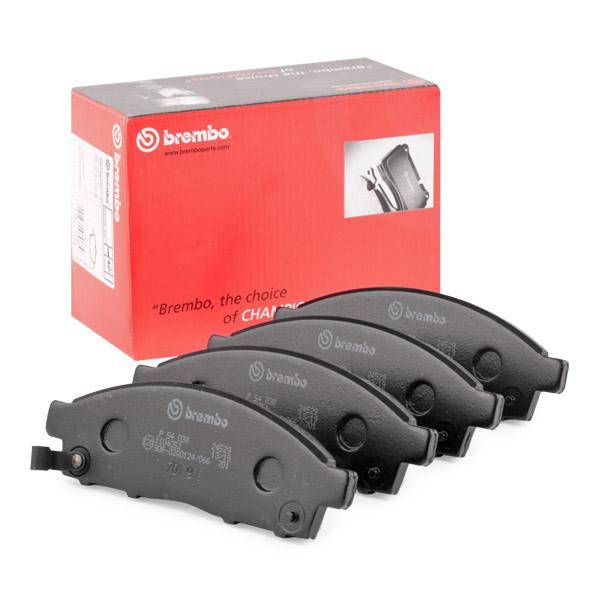 ‏רפידות בלם קדמיות Brembo | ‏מיצובישי הנטר L200, טריטון, פולבק | ‏P54038