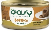 מעדן לחתול-מוס כבד 85 גרם - Oasy