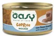 מעדן לחתול-מוס דג אוקינוס 85 גרם - Oasy