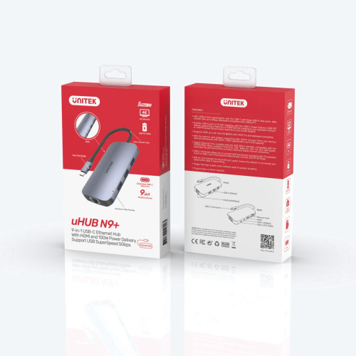 תחנת עגינה אוניברסלית 9 -1    Unitek D1071A 