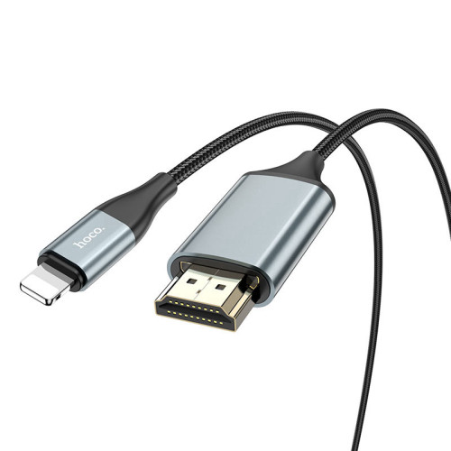 כבל תצוגה Hoco UA15  Lightning to HDMI