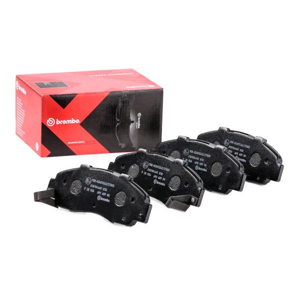 ‏רפידות בלם קדמיות Brembo | ‏הונדה אקורד, CRV, HRV | ‏P28026