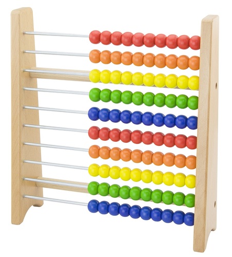 חשבוניה גדולה קלאסית מעץ 10 על 10