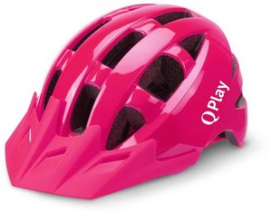 קסדה בטיחותית לילדים עם חורי אוורור ומגן שמש לאופנים / קורקינט / סקטים לגיל 3-8 - ורוד