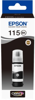 מיכל דיו שחור אפסון Epson 115 Black Pigment - מקורי
