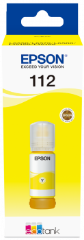 מיכל דיו צהוב אפסון Epson 112 Yellow - מקורי