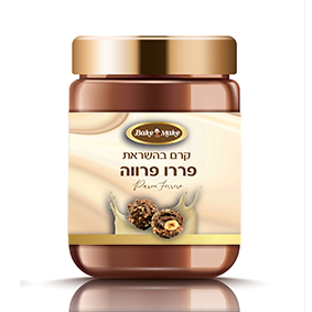 ממרח שוקולד עם עם שברי וופל בהשראת פררו 500 גרם פרווה