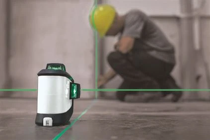 פלס לייזר 3 קרניי לייזר 360° 3D ירוק KAPRO דגם 883G