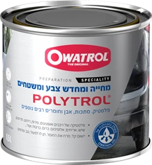 פוליטרול 0.5 ליטר-Polytrol מחדש ומחייה פלסטיק, משטחים וצבע ישן