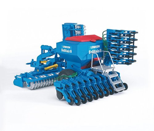 מכונת זריעה LEMKAN solitair 9 עם מיכל הזנת דשנים עליון