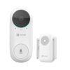 אינטרקום אלחוטי עם מצלמה + פעמון אלחוטי EZVIZ DB2C