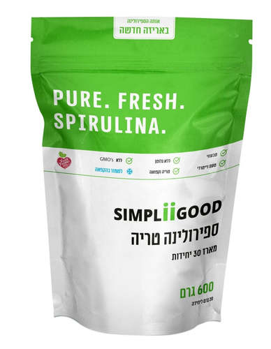 ספירולינה טריה בהקפאה   140 גרם   SIMPLII GOOD 