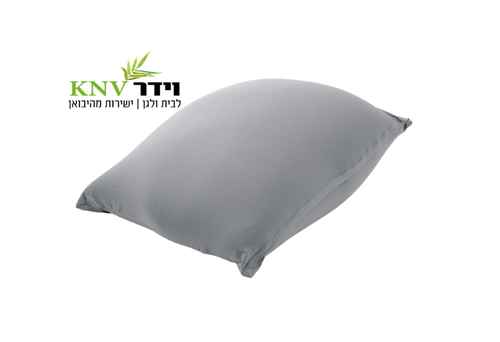 פוף מלבני דגם DINO- דינו אפור מלאנז' 110*80 ס
