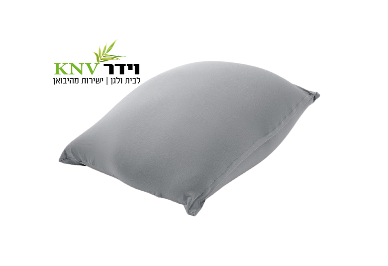 פוף מלבני דגם DINO- דינו אפור מלאנז
