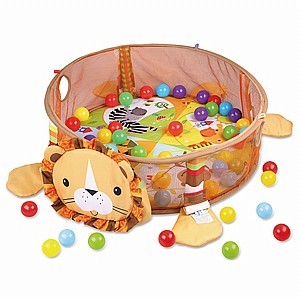 שטיח פעילות ובריכת כדורים pit toys דגם אריה