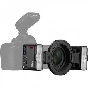 קיט רינג פלאש Godox mf12-k2 kit Macro Flash