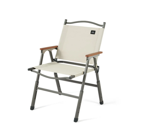 כסא מתקפל לקמפינג מתכוונן חזק NATUREHUKE  folding GLamping Chair
