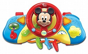 הגה גדול לעגלה/מיטה מיקי מאוס דיסני - Winfun