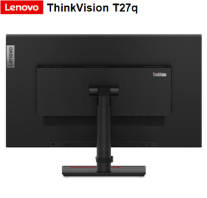 מסך 27 אינטש Lenovo ThinkVision T27q-20, רזולוציה QHD, כיוון גובה וציר Pivot