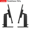 מסך 27 אינטש Lenovo ThinkVision T27q-20, רזולוציה QHD, כיוון גובה וציר Pivot