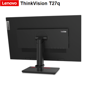 מסך 27 אינטש Lenovo ThinkVision T27q-20, רזולוציה QHD, כיוון גובה וציר Pivot