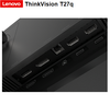 מסך 27 אינטש Lenovo ThinkVision T27q-20, רזולוציה QHD, כיוון גובה וציר Pivot