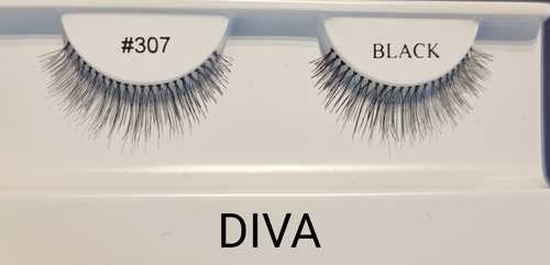 ריסים מלאכותיים דיווה DIVA משיער טבעי רב שימושי מדגם 307