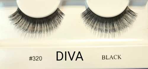 ריסים מלאכותיים דיווה DIVA משיער טבעי רב שימושי מדגם 320