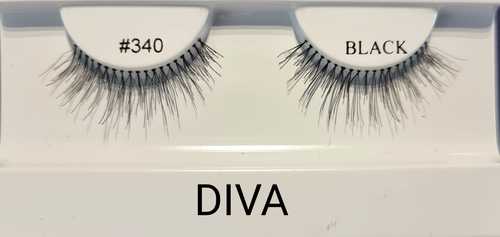 ריסים מלאכותיים דיווה DIVA משיער טבעי רב שימושי מדגם 340