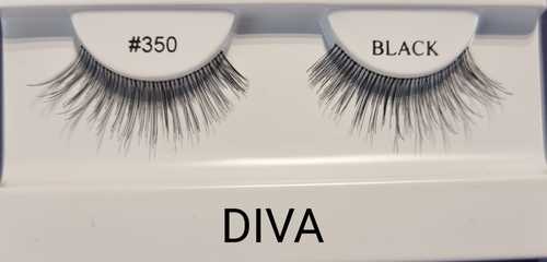 ריסים מלאכותיים דיווה DIVA משיער טבעי רב שימושי מדגם 350