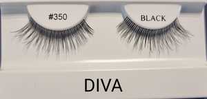 ריסים מלאכותיים דיווה DIVA משיער טבעי רב שימושי מדגם 350